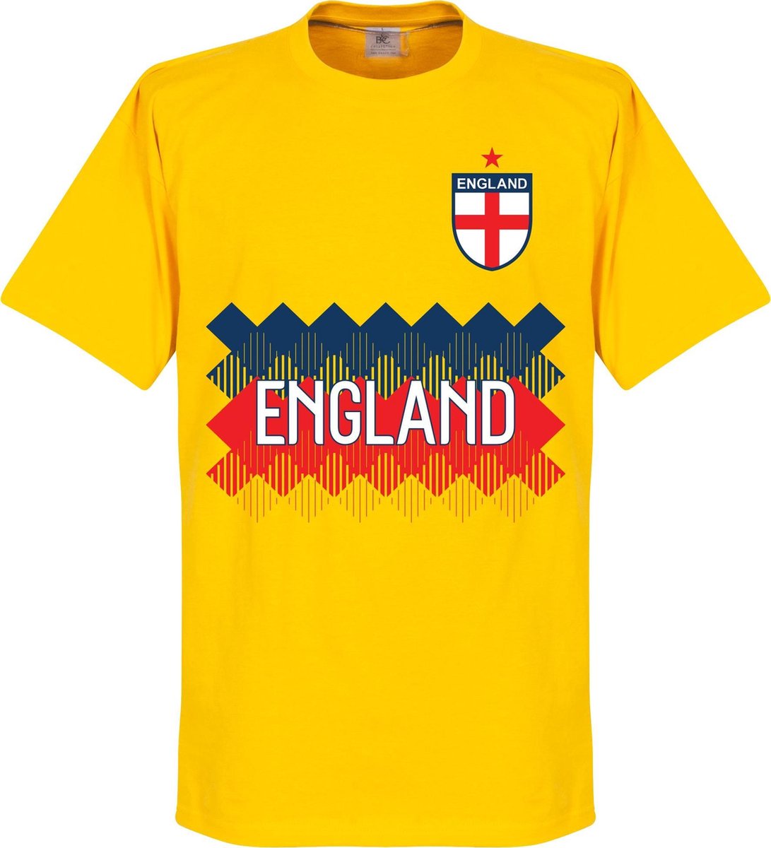 Engeland Keeper Team T-Shirt - Geel - XXXL