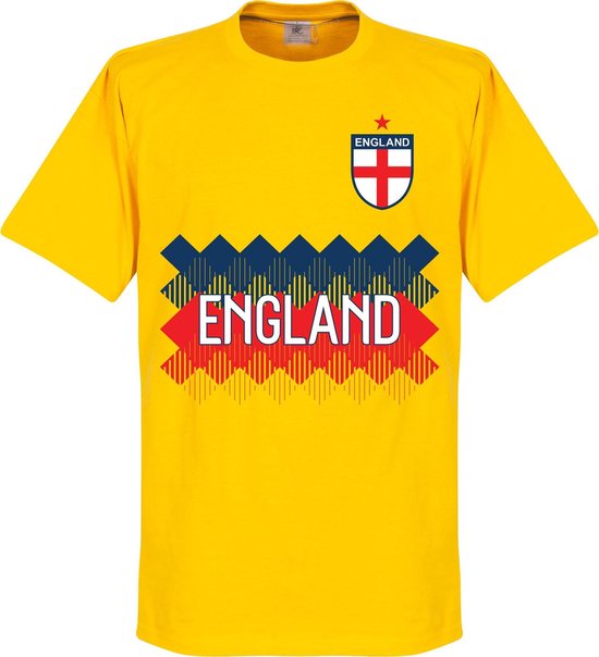 Engeland Keeper Team T-Shirt - Geel