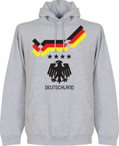 Duitsland 1990 Hooded Sweater - Grijs - XXL