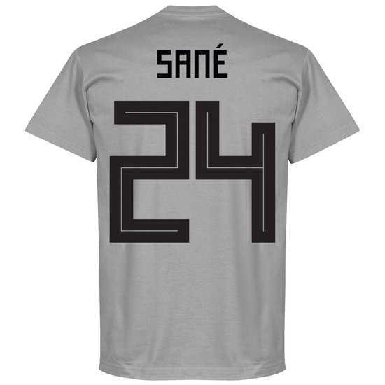 T-Shirt Équipe Allemagne Sané 24 - Gris - XXXXL