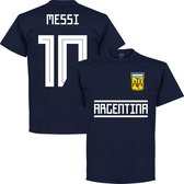 Argentinië Messi 10 Team T-Shirt - L