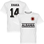 Albanië Xhaka 14 Team T-Shirt - XXXL
