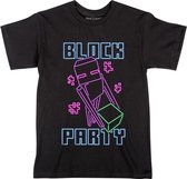 Minecraft - Neon Block Party Youth Tee kind