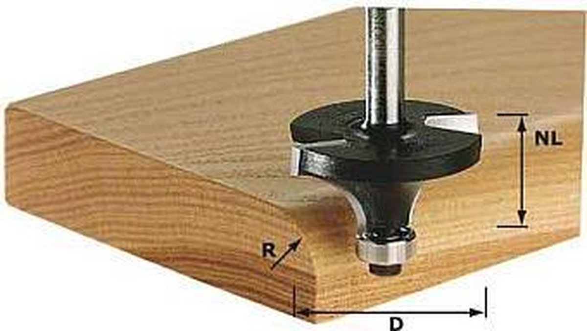 Festool HW S8 D31 7 R9 5 KL Afrondfrees HW 491015