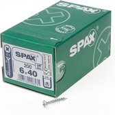 Spax Spaanplaatschroef Verzinkt PK 6.0 x 40 - 200 stuks