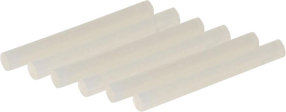 FERM - GGA1003 - Lijmpatronen - 6 stuks - Afmetingen: - 7x150mm - Universeel - Voor - elektrisch lijmpistool - Zeer geschikt voor - GGM1003 - acculijmpistool - Smeltlijm - Lijmsticks - Lijmstaven