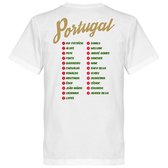 Portugal Campeoes Da Europa 2016 Selectie T-Shirt - 5XL