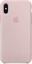 Apple siliconen hoesje - roze - voor Apple iPhone X