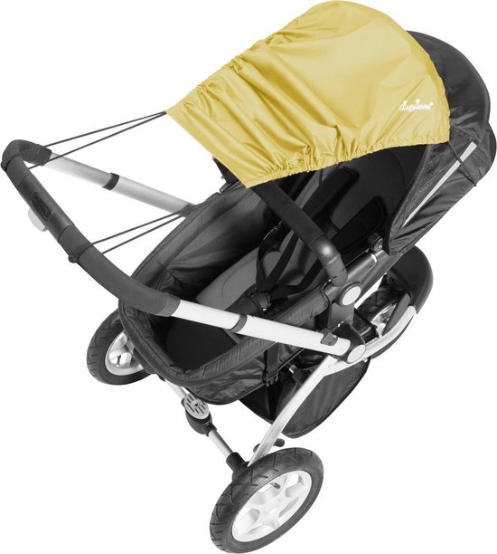 Playshoes - zonnescherm voor de kinderwagen - Geel