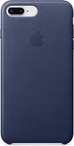 Originele Apple iPhone 8 / 7 Plus Leather Case Midnight Blue