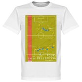 Pennarello Carlos Alberto 1970 Classic Goal T-Shirt - L