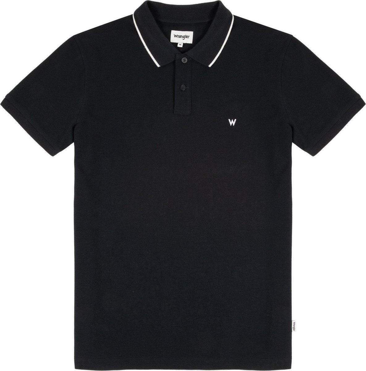 SS PIQUE POLO Zwart