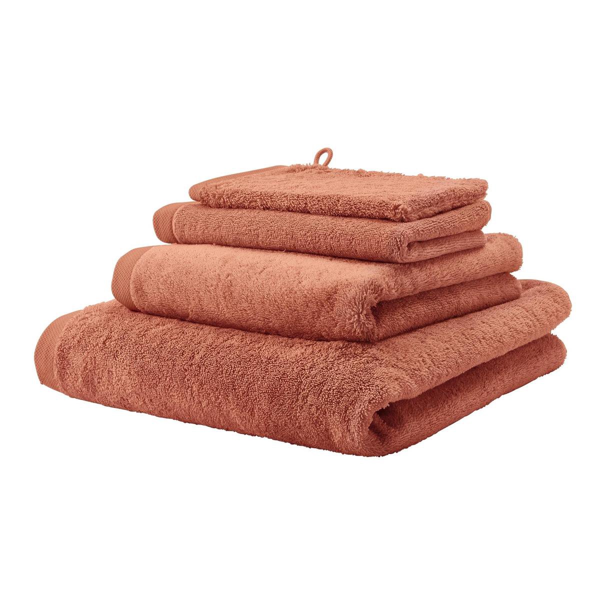 Badlaken 70x130 cm LONDON Apricot-193 (set/3)