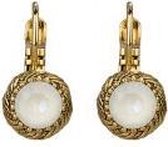 Camps & Camps Oorbellen 1D563CLG beige kristal