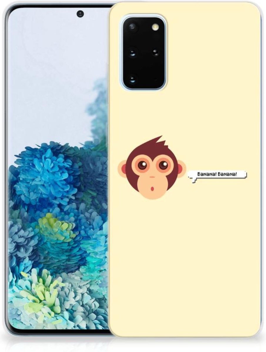 Samsung Galaxy S20 Plus Telefoonhoesje met Naam Monkey