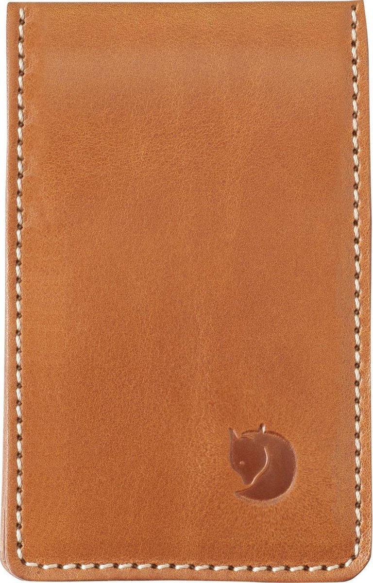 Fjallraven Ovik Card Holder Portemonnee - Leather Cognac