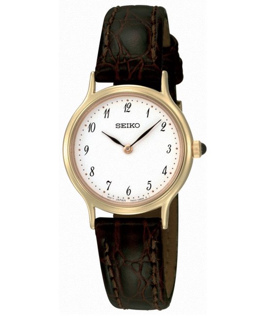 Seiko Classic SFQ828P1 Dames Horloge - 26 mm