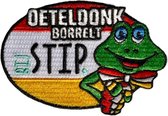 bijStip Oeteldonk Embleem Borrelt - Rood Wit Geel Groen - Oeteldonk 2021