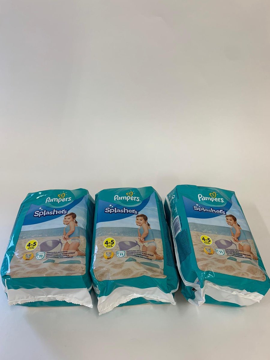 Pampers Splashers Zwemluiers Maat 3-4 (6-11 kg) 12 stuks