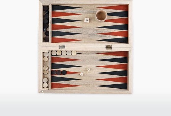 Afbeelding van het spel Nkuku Backgammon - Mangohout
