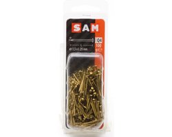 SAM Nagel bolle kop 1,5x25mm 100 stuks