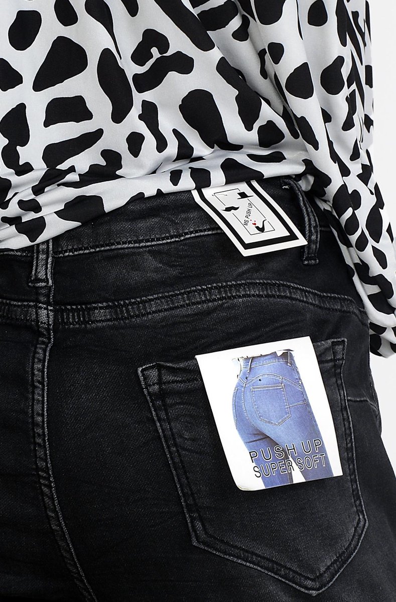 premie Onophoudelijk Gewoon overlopen Zwart Monday Premium super soft stretch broek denim jeans - Maat 38 |  bol.com