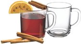 Pasabahce - Verres à thé avec oreille - Set de 2 - 250 ml