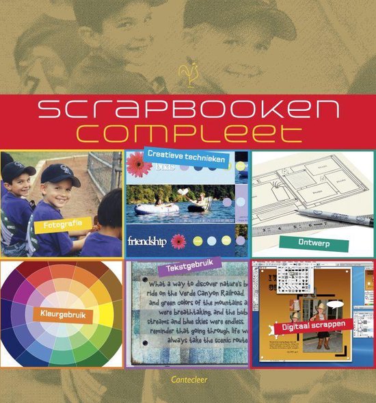 Cover van het boek 'Scrapbooken compleet' van  Nvt