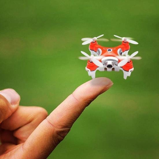cheerson CX-10C speelgoeddrone oranje mini drone