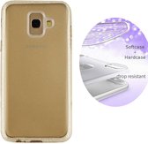 BackCover Layer TPU + PC Samsung A8 Plus Goud