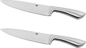 Koksmes RVS 2 stuks - Kokmes 33.5 cm