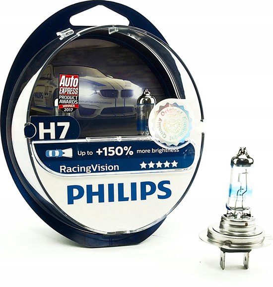 Philips Racing Vision H7 - set à 2 stuks | bol.com