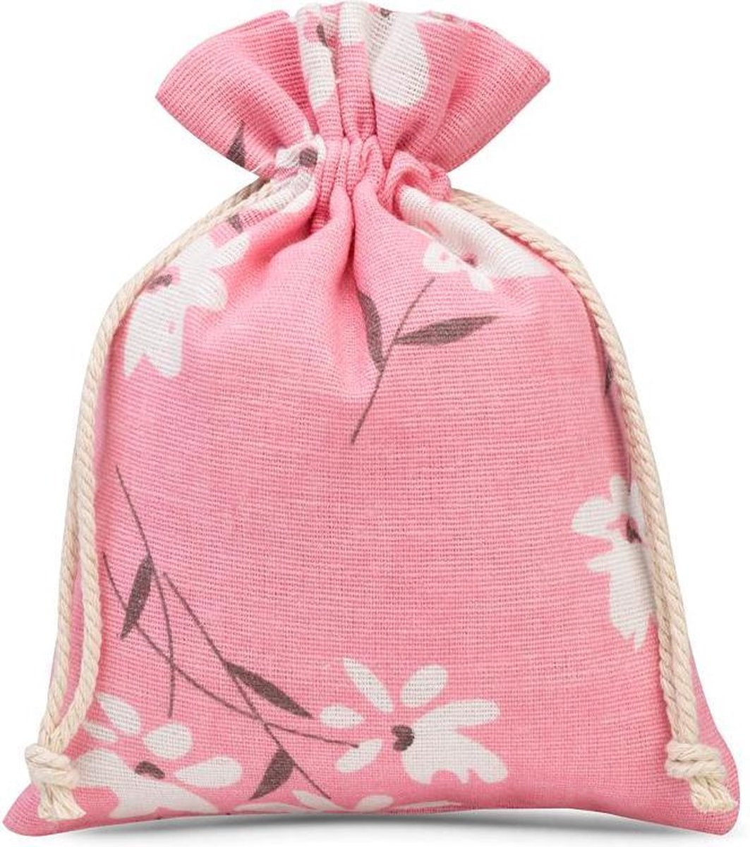 Koord Linnen Zakken 50st Bruiloft Hessische Jute Jute Sieraden Pouch Gunst Geschenkzakken 10 * 14 cm