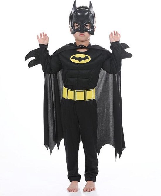 WiseGoods - Kostuum Kind - Batman Masker Cape Verkleedkleren Jongens -... | bol.com