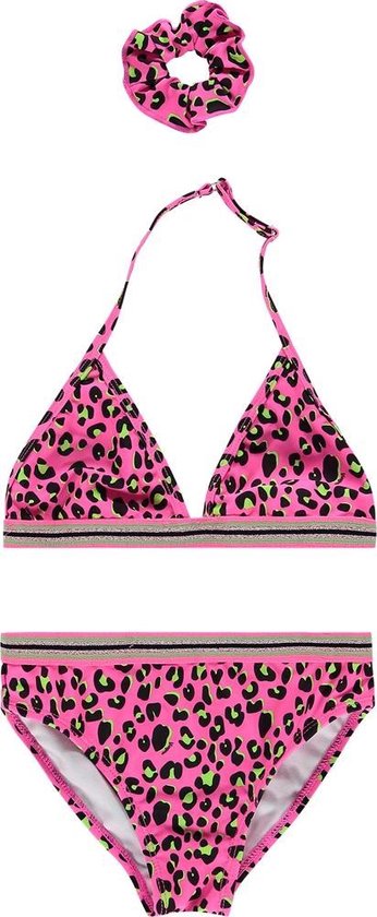 Vingino Meisjes Bikini - Neon Pink - Maat 128 | bol.com