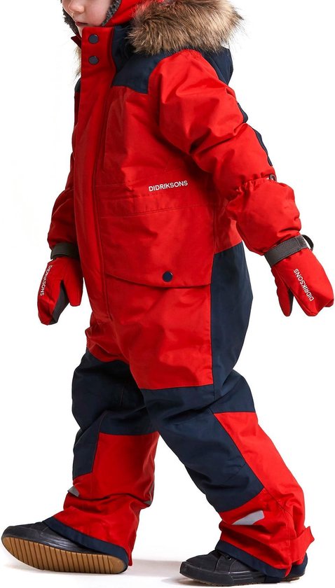 Didriksons Björnen Skipak - Maat 80 - Unisex - rood/navy | bol.com