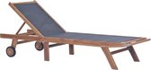 Ligbed Tuin (Incl LW Fleecedeken) - Ligbank Tuin - Buitenbed - Loungebed buiten