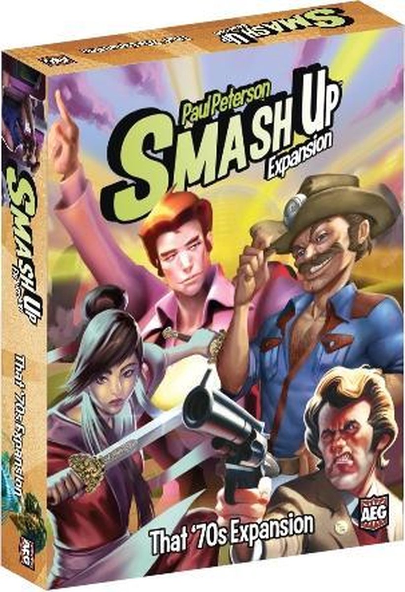 Smash Up: That 70's Expansion - Kaartspel - Uitbreiding - Engelstalig - Alderac Entertainment Group