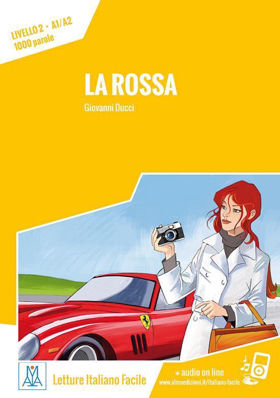 Letture Italiano Facile - La rossa (Livello A1/A2) libro + M - cover