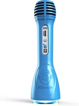 iDance PM6BL Bluetooth All-In-One Karaoke Microfoon - Blauw