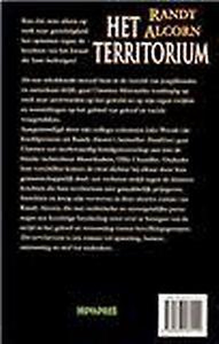 Het territorium - back cover