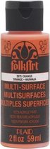 Multi-surface Acrylverf - 2975 Orange - Folkart - 59 ml