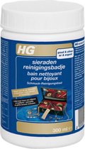 HG sieraden reinigingsbadje - 300 ml - inclusief borstelje en pincet