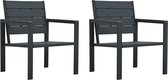 2 x Tuinstoel (Incl LW Fleece deken) / Tuin stoelen / Buiten stoelen / Balkon stoelen / Relax stoelen