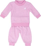 Feetje Pyjama Wafel Roze Melange MT. 92