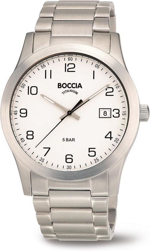 Boccia Titanium 3619.01 Heren Horloge 40 mm