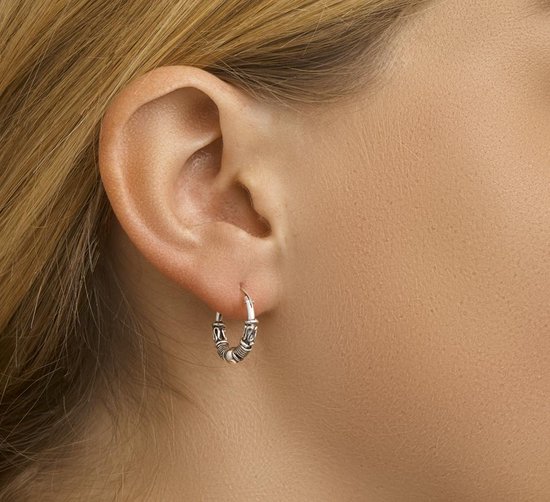Glams Oorringen Oxi Bali - Zilver