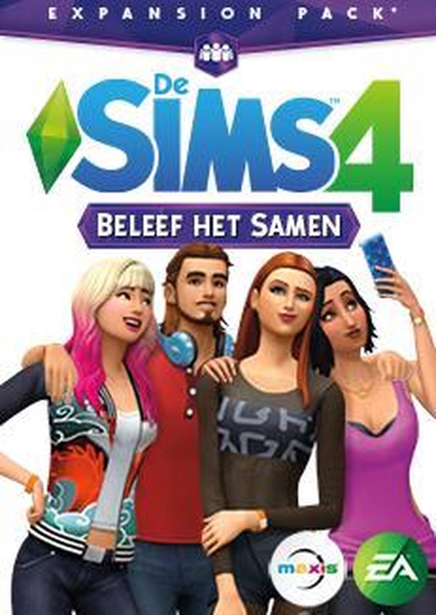 De Sims 4: Beleef Het Samen - Expansion Pack - Windows + MAC - Code in box - Electronic Arts