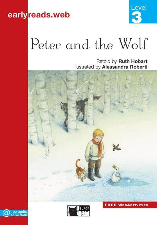 Earlyreads Level 3: Peter and the Wolf book + online MP3