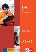DaF im Unternehmen A1/A2 Medienpaket (4 Audio-CDs + DVD)